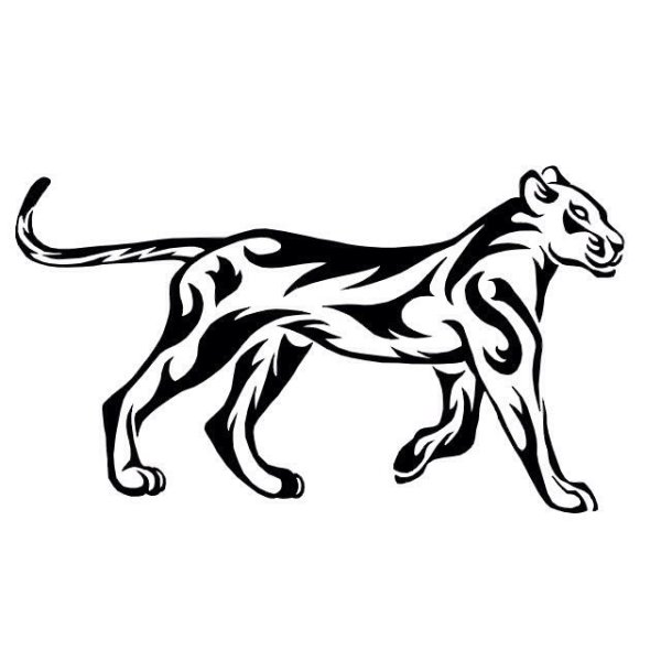 Пантера тату эскиз