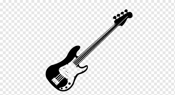 Бас гитара вектор