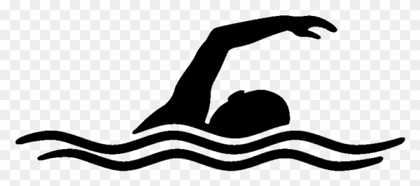 Пловец силуэт