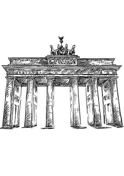 Бранденбургские ворота скетч