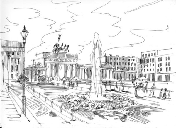 Берлин в графике