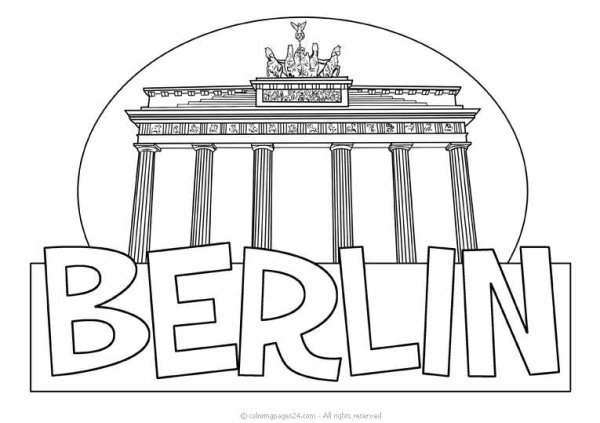 Силуэты европейских городов