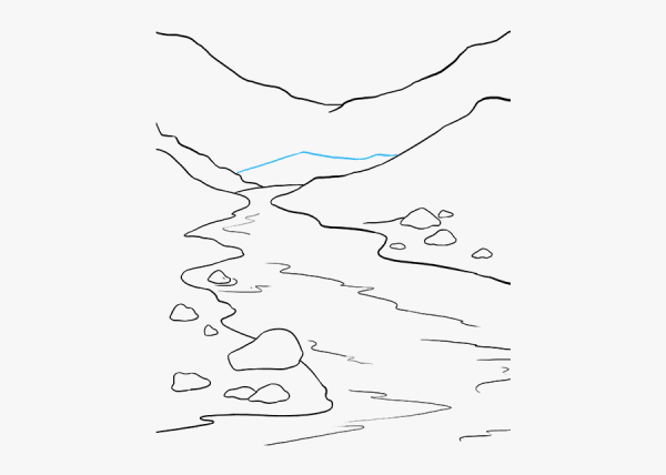 Очертание реки