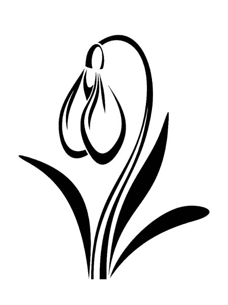 Первоцветы раскраска для детей