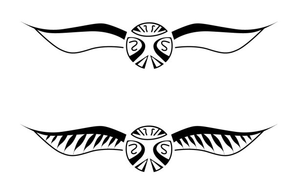 Снитч из Гарри Поттера эскиз