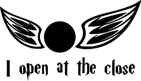 Золотой снитч Гарри Поттер вектор