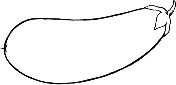 Огурец раскраска