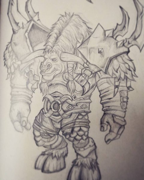 Tauren wow карандаш