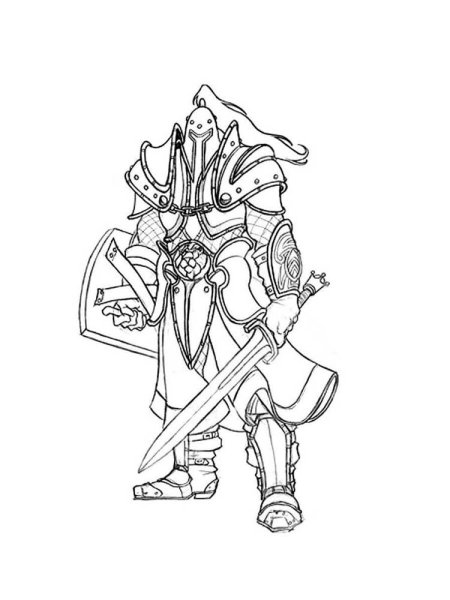 Раскраска дота