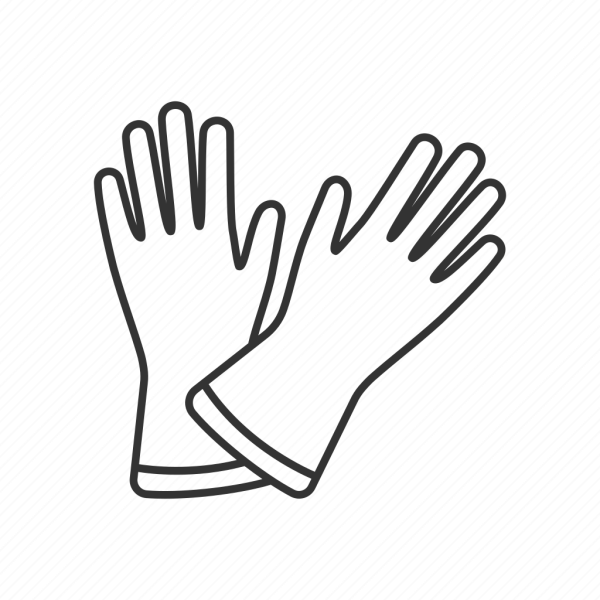 Перчатка медицинские контур