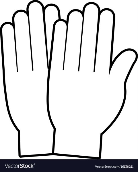 Иконка перчатки медицинские