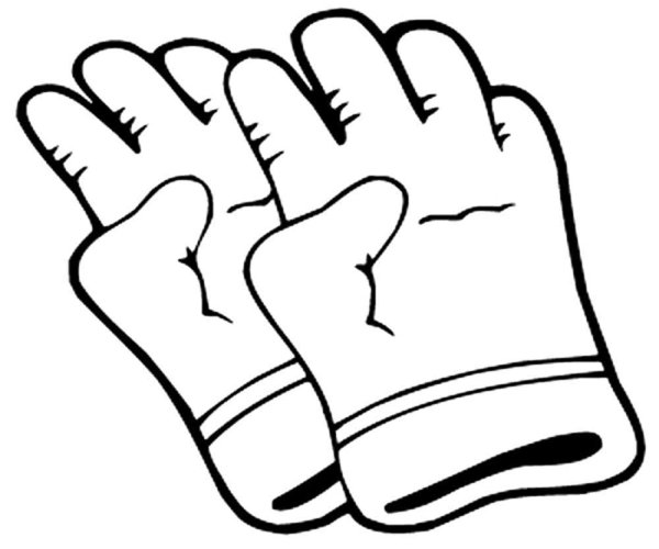 Перчатки контур