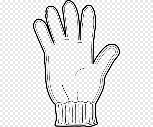 Перчатки контур