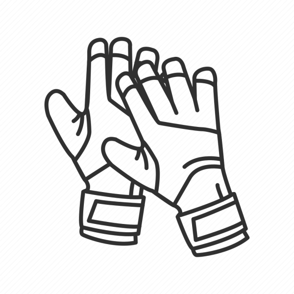 Резиновые перчатки раскраска