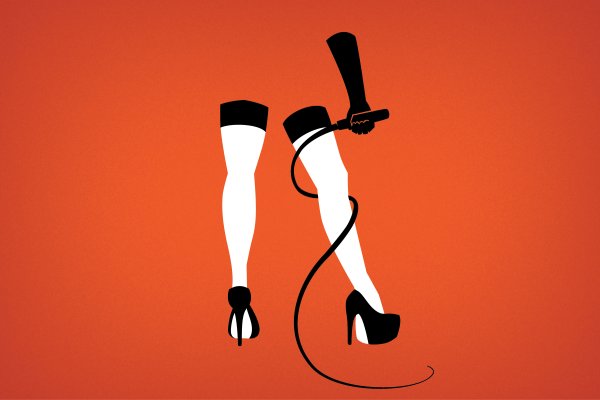 Доминирующие женщины рисунок