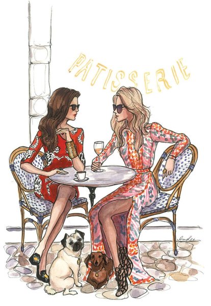 Рисованные госпожи