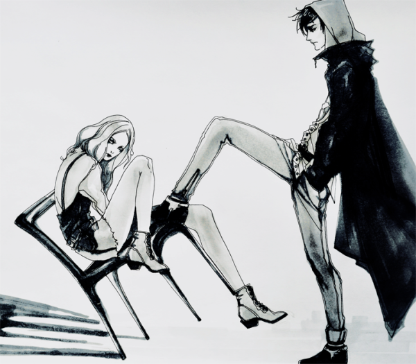 Госпожа силуэт