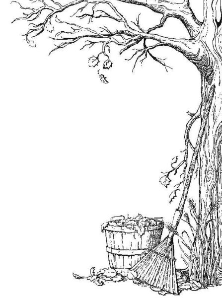 Осень карандашом