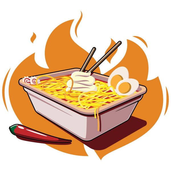 Нарисовать доширак