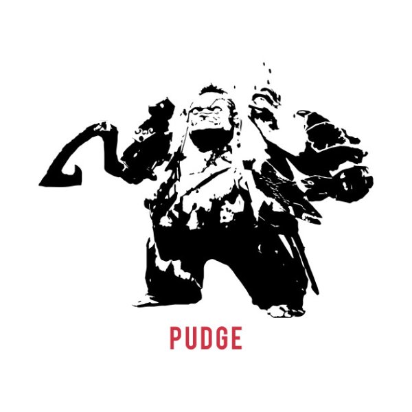 Силуэты героев доты