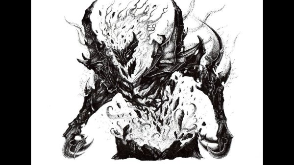 Шадоу финд черно белый