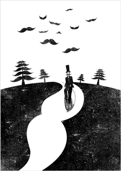 Красивые чёрно белые картинки