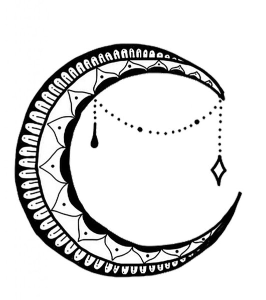 Печать полумесяца