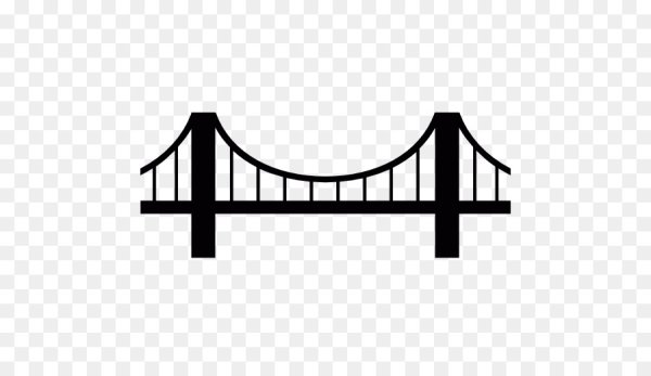 Мост силуэт