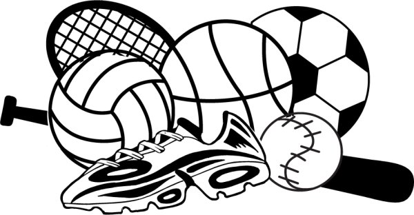 Спорт черно белые