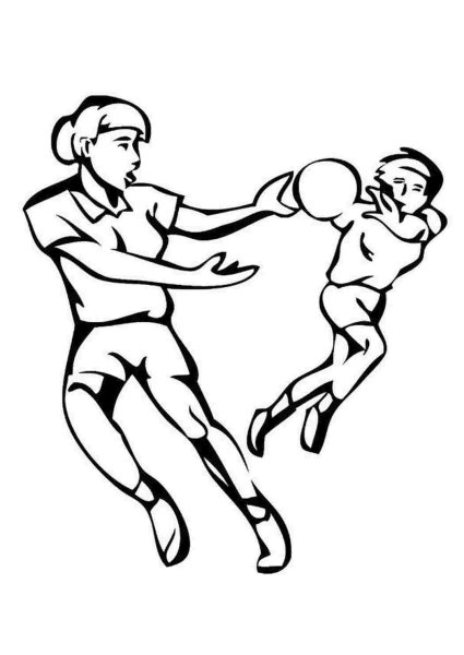 Спорт рисунок