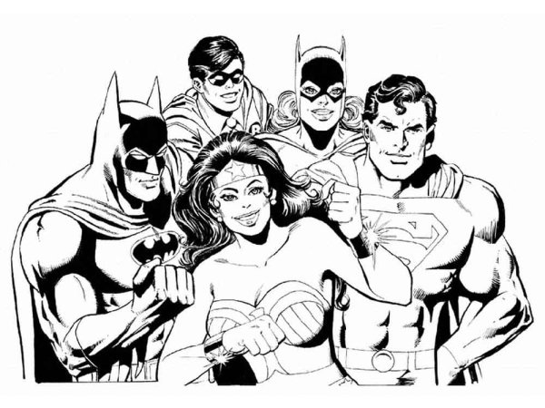 Комиксы черно белые