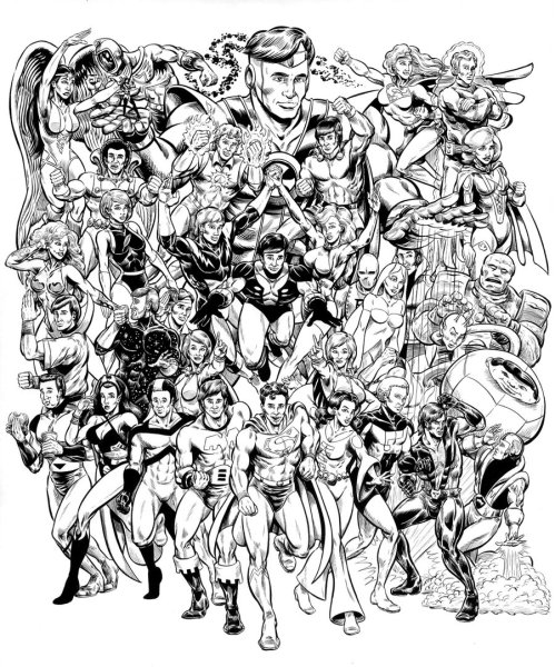 Черно белые старые комиксы