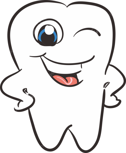 Зуб мультяшный