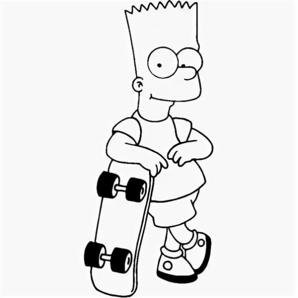 Симпсоны тату эскизы