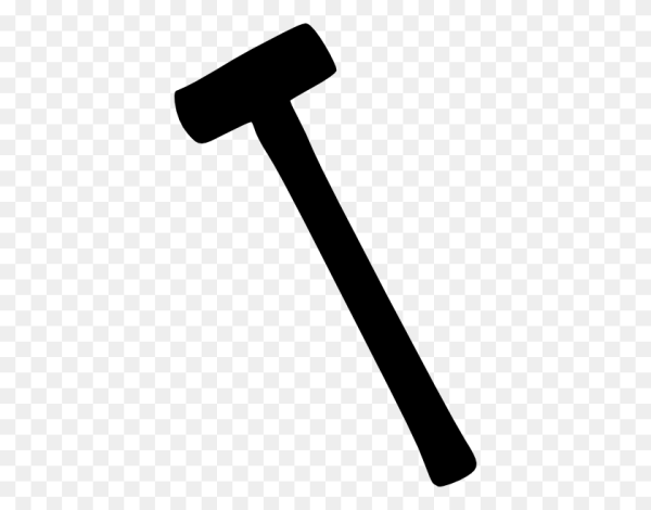 Молот черно белый