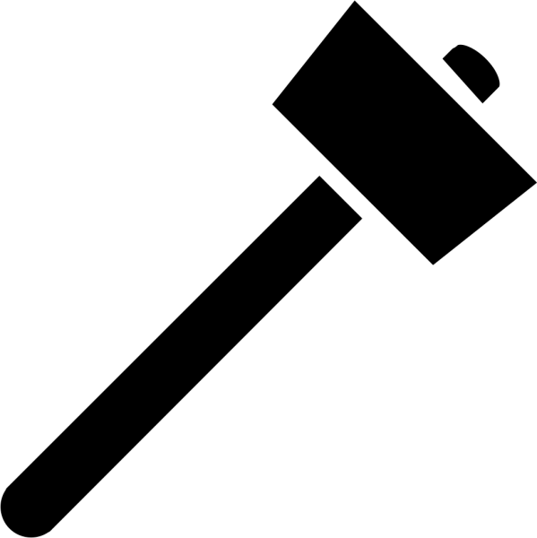 Молот значок