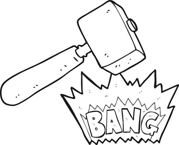 Кувалда и молоток рисунок