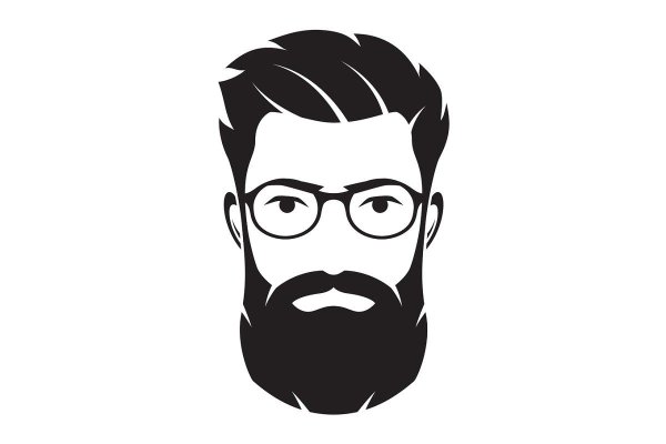 Лицо с бородой