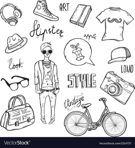 Черно белые наклейки на одежду