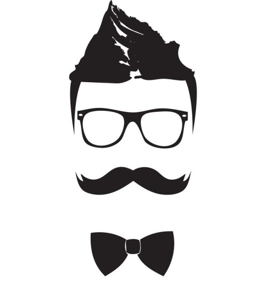 Мужчина с усами рисунок