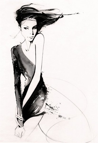 Fashion-иллюстратор нуно Дакоста (Nuno DACOSTA)