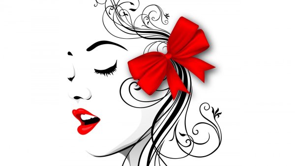 Девушка вектор