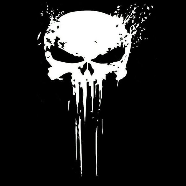 Каратель Punisher череп