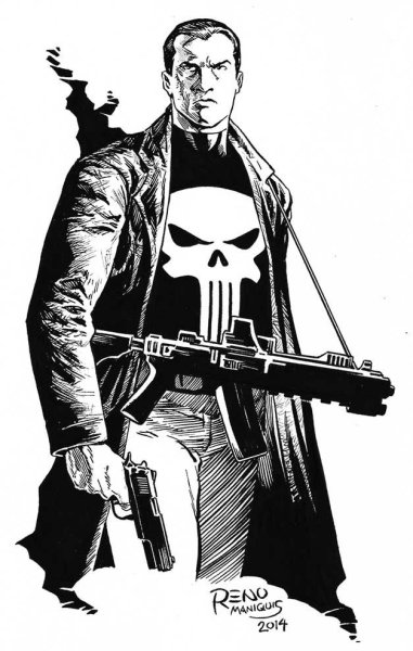 Каратель рисунок