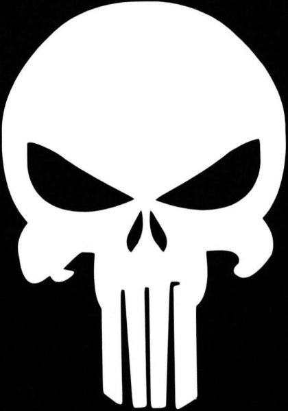 Каратель Punisher череп