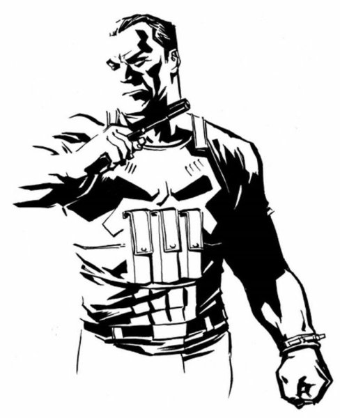 Каратель чб