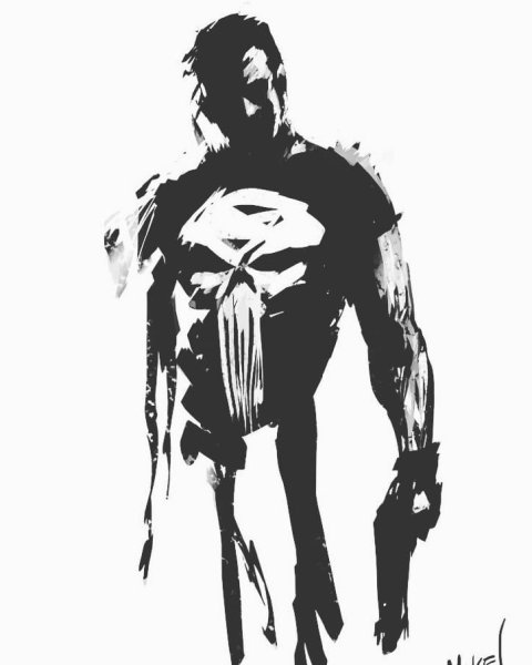 Эскиз Punisher