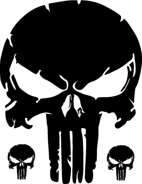 Наклейка Каратель