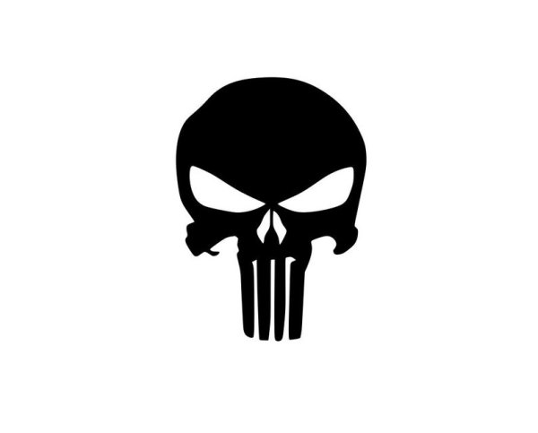 Punisher маска vector