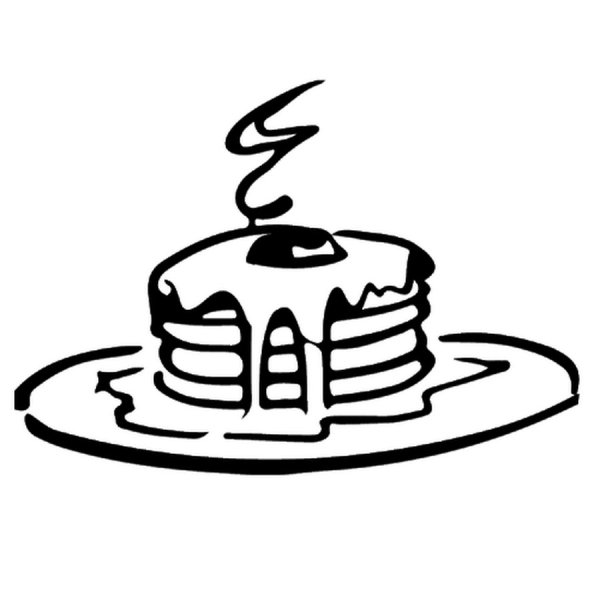 Панкейки рисунок карандашом